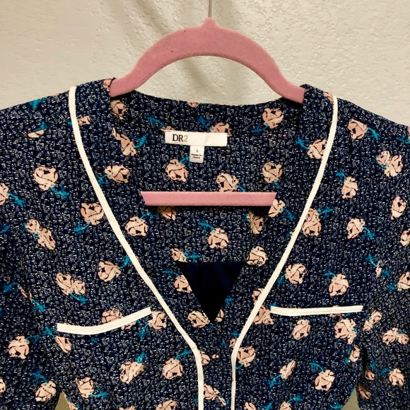 Roll Sleeve Shirt Dress by DR2 by Daniel Rainn - Picture 2 of 4